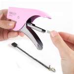 SP-10 Stapling Plier (10/4mm) Candy Pink/Chrome - Loading